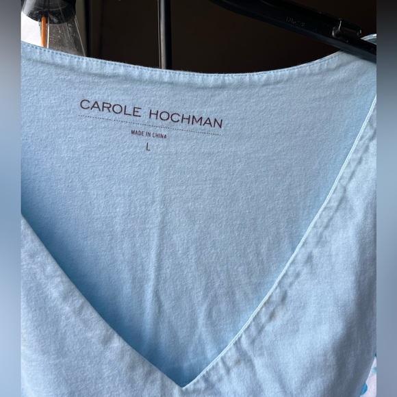 Carole Hochman Painted Paisley Hi-Low Dress Size L - Picture 7 of 8